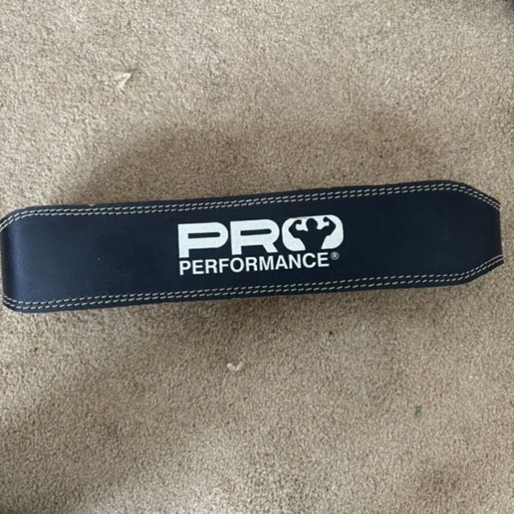 Pro Performance Size XL Two Prong Weight Lifting Belt